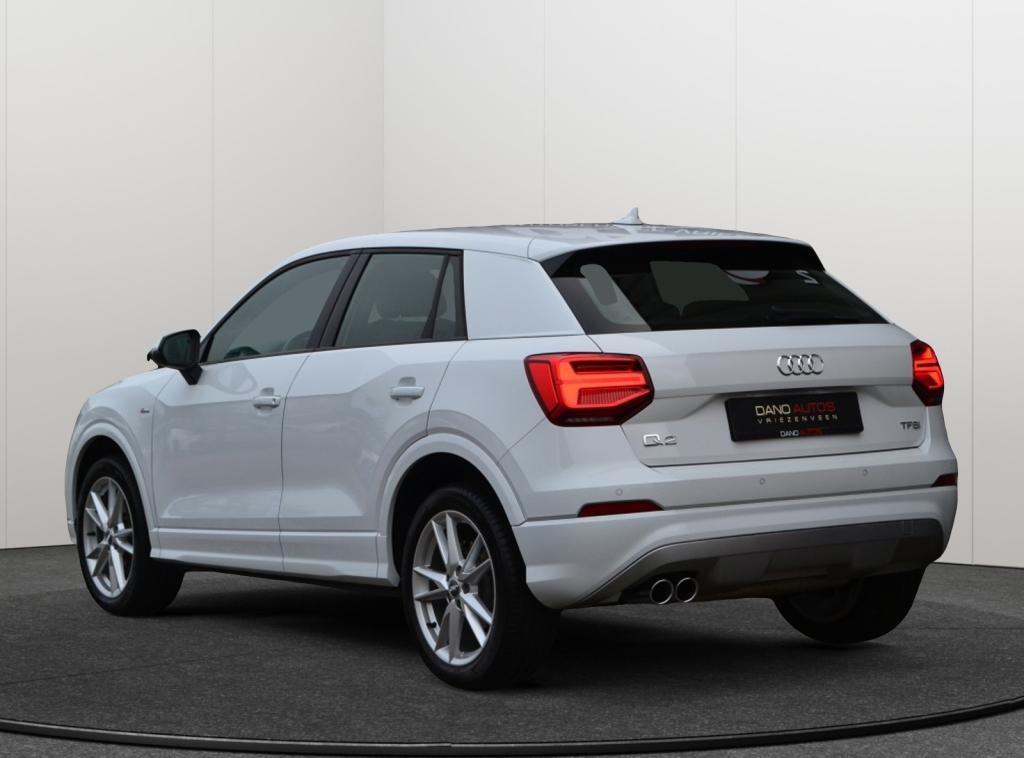 Audi Q2 1.4 TFSI CoD S-Line LED/Navi/Leer/18'' inch, Auto's, Audi, Gebruikt, 4 cilinders, 150 pk, Leder en Stof