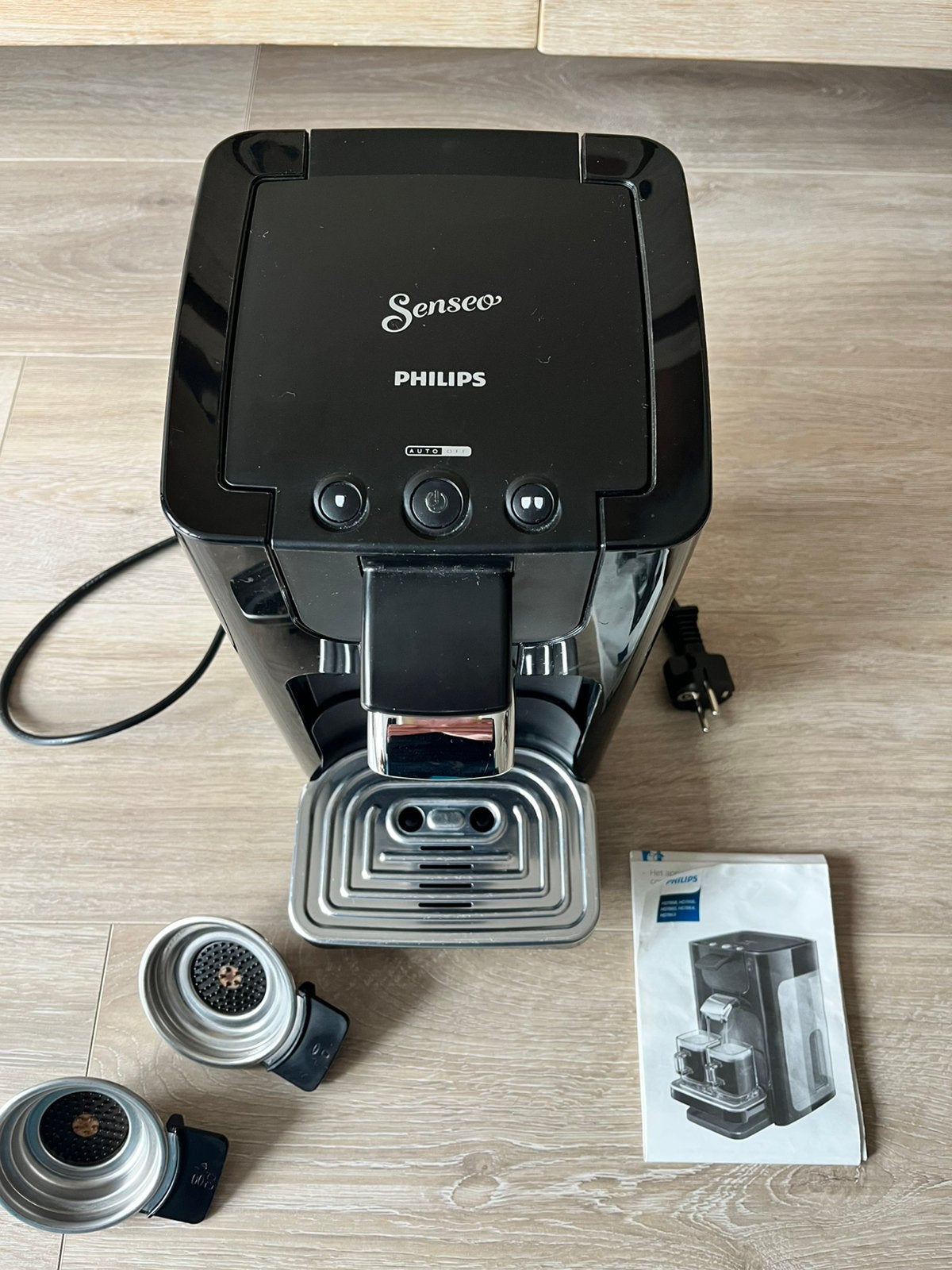 Philips Senseo Quadrante type HD7865 -zwart, Gebruikt, Koffiemachine, Ophalen of Verzenden, 4 tot 10 kopjes