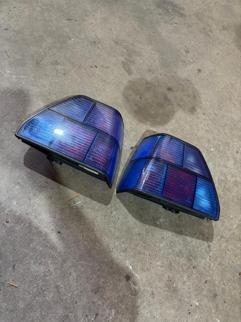 Hella blauwe achterlichten set origineel Golf 2, Ophalen of Verzenden, Gebruikt, Volkswagen