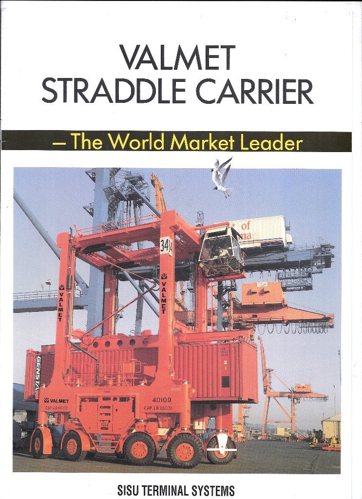 VALMET STRADDLE CARRIER, Ophalen of Verzenden, Zo goed als nieuw, Overige merken