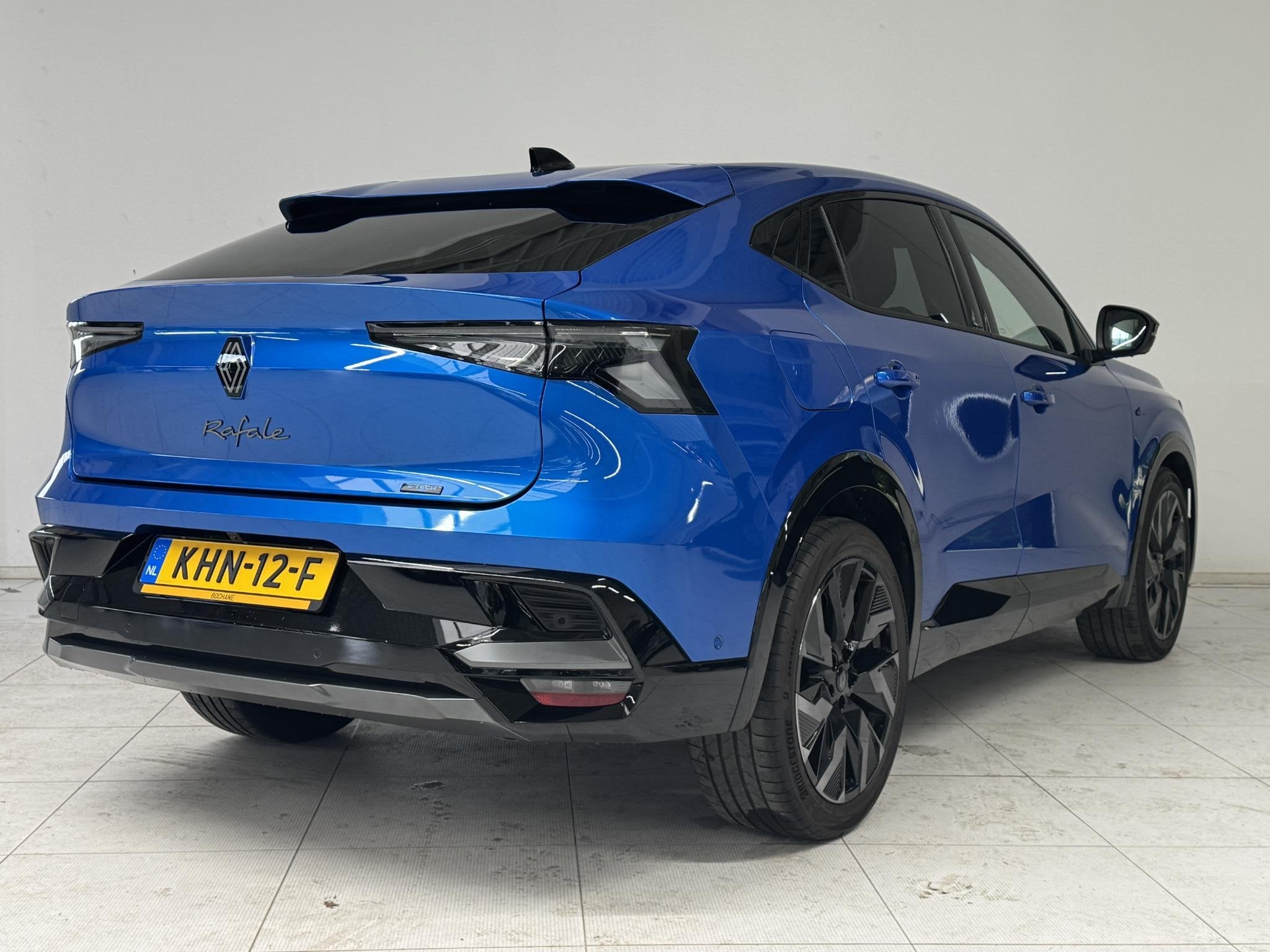 Renault Rafale 1.2 E-Tech full hybrid 200 Esprit Alpine | Na, Auto's, Automatische klimaatregeling, Gebruikt, 1199 cc, Blauw