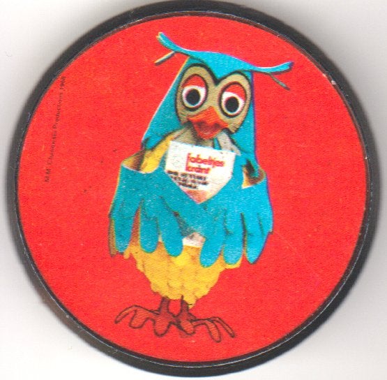 Fabeltjeskrant Meneer de Uil vintage broche, Verzamelen, Verzenden, Zo goed als nieuw