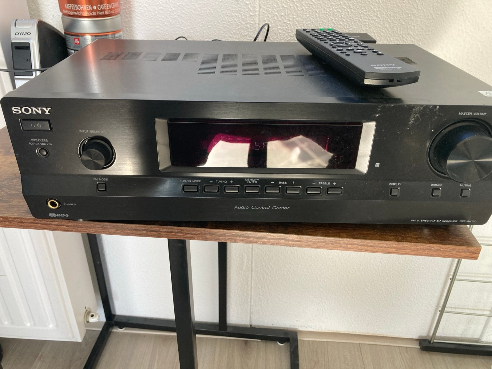 Sony STR-DH130 Stereo Receiver met Afstandsbediening, Gebruikt, Ophalen of Verzenden, Sony, 120 watt of meer