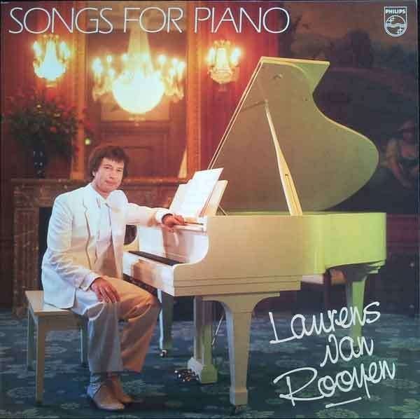 Vinyl LP Laurens van Rooyen Songs for Piano, LP, Gebruikt, Pop, Inclusief binnenhoes