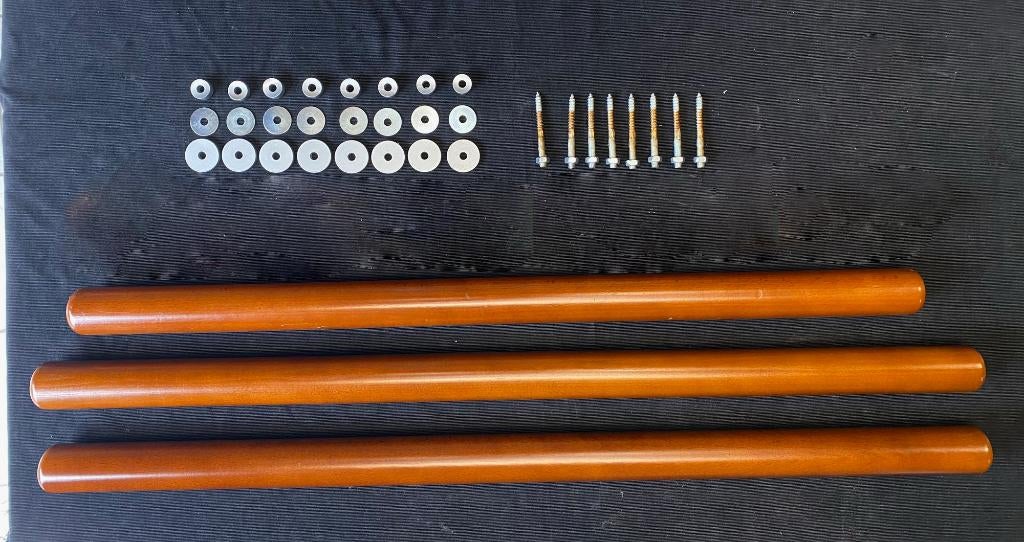 3 x marantie trapleuningen, Ophalen, Gebruikt, Trap, 2 tot 4 meter