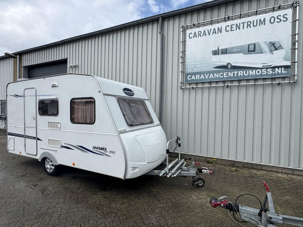Caravelair Antares Luxe 390, Caravans en Kamperen, Caravans, Bedrijf, Treinzit, Tot en met 3, 4 tot 5 meter