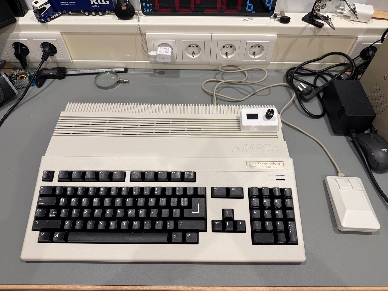 Commodore Amiga 500 Plus Rev 8A1 (512K), Computers en Software, Vintage Computers, Verzenden