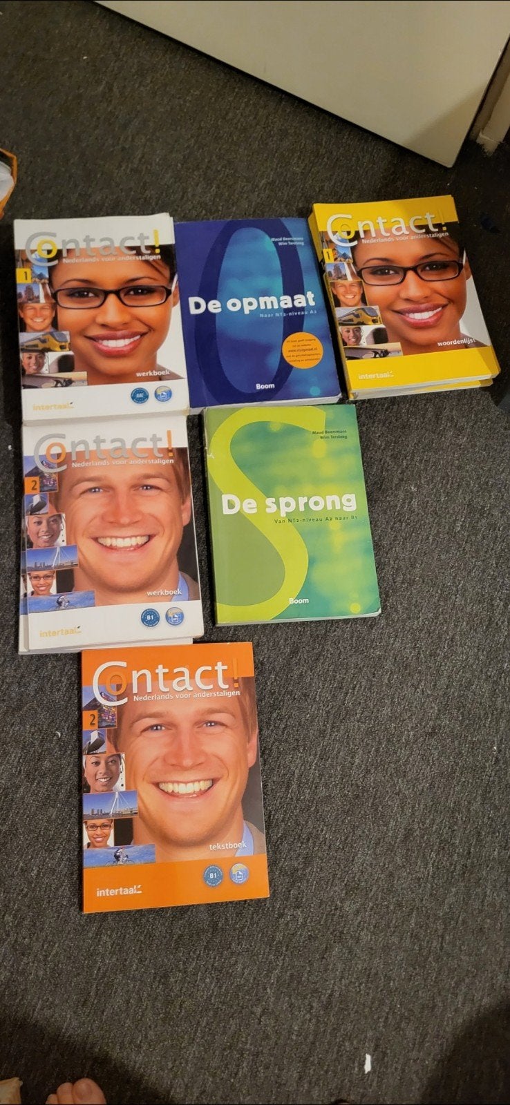 Nederlandse Taalboeken: Contact, De Opmaat, De Sprong, Ophalen, Gelezen, Nederlands, Non-fictie