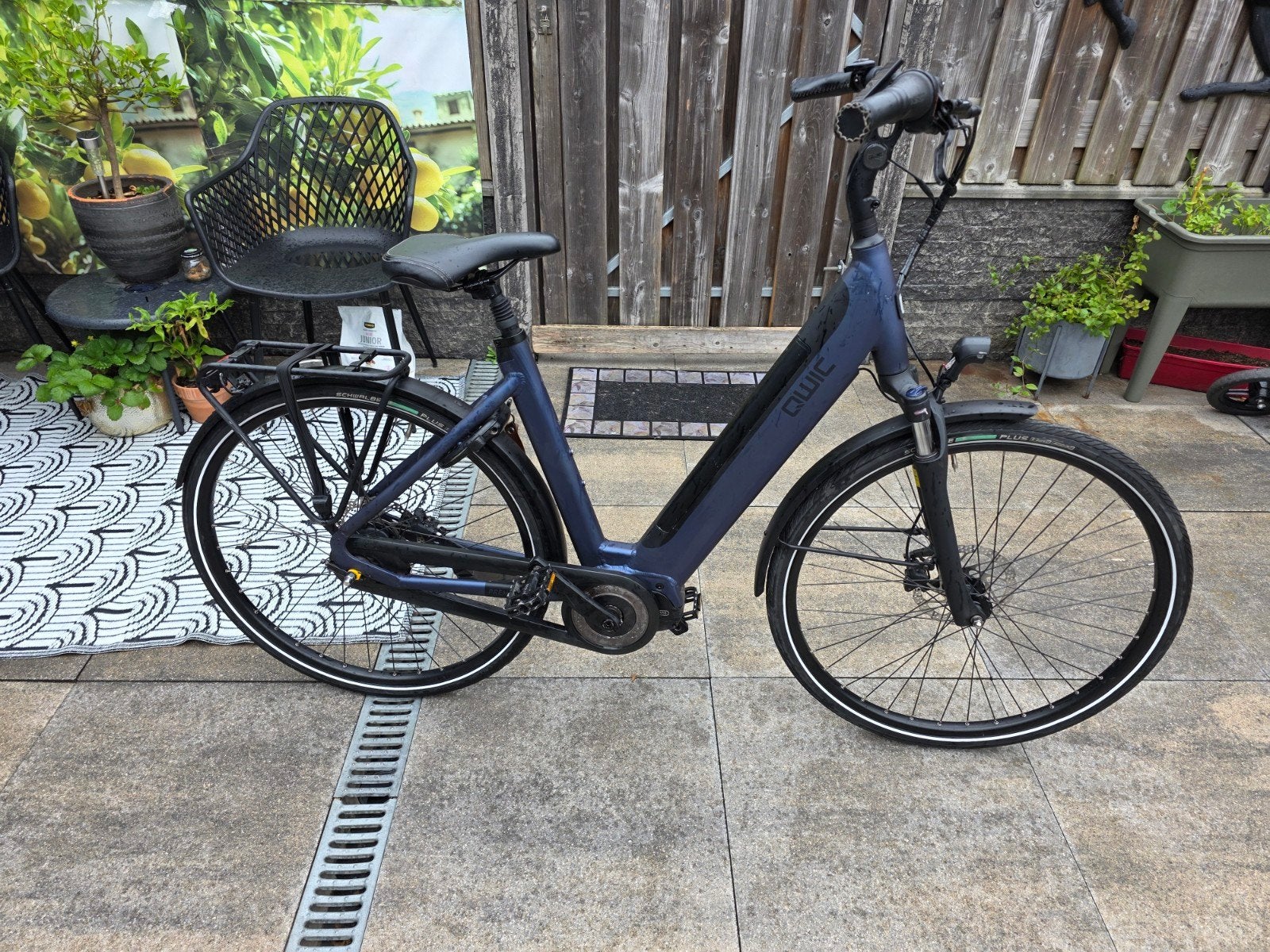 Qwic MN7 PREMIUM E-bike - Bafang middenmotor, 6000km, Ophalen of Verzenden