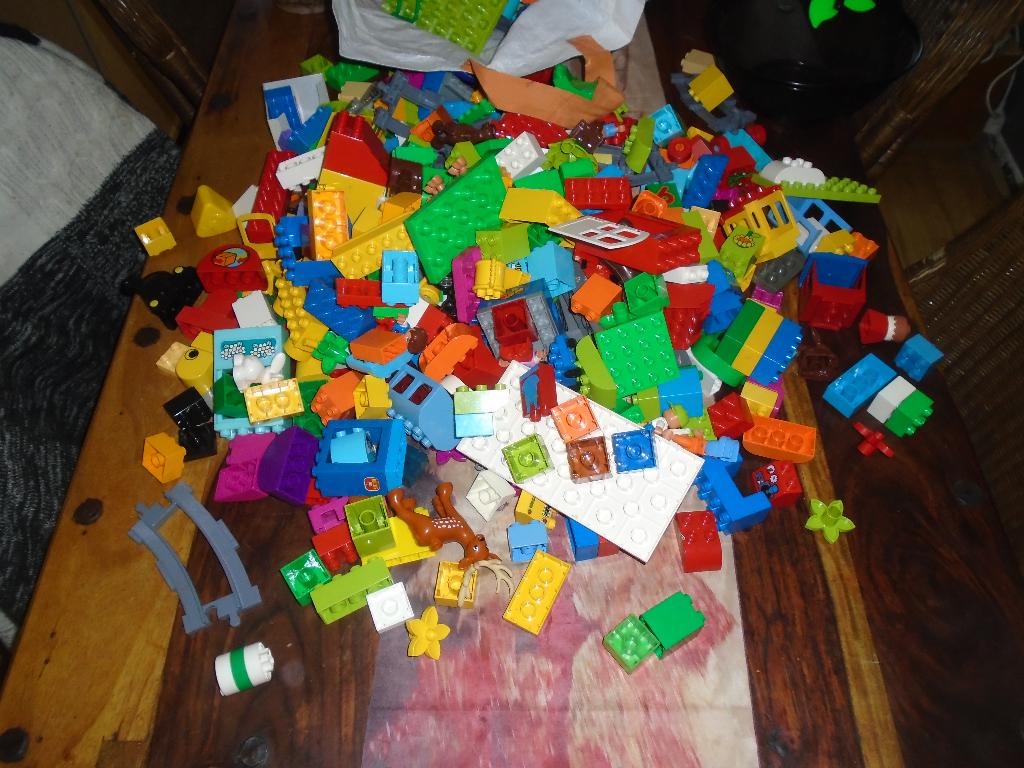 Grote tas met lego duplo, Ophalen of Verzenden, Gebruikt, Losse stenen, Duplo