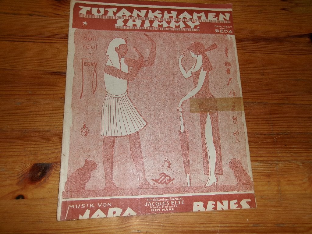 Tutankhamen Shimmy - Jara Benes / Ferry, Piano, Gebruikt, Ophalen of Verzenden, Artiest of Componist
