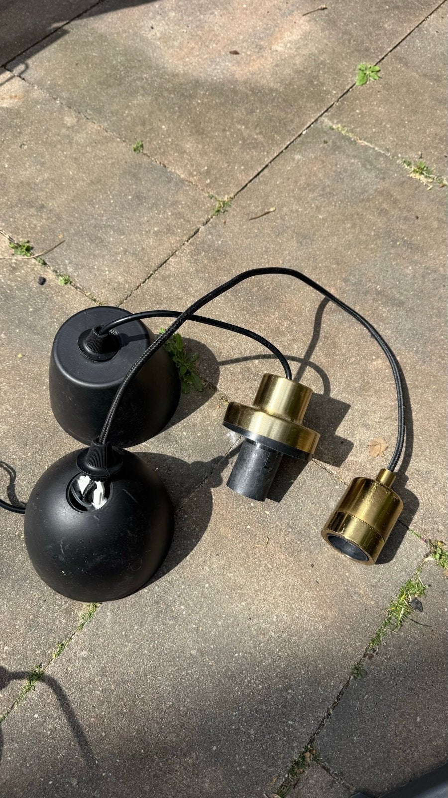 2 simpele IKEA lampen, Ophalen, Gebruikt, Metaal