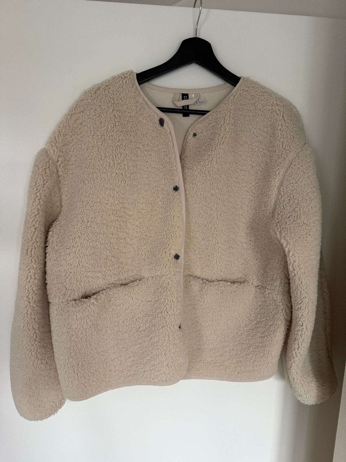 Stijlvol Beige Teddy Jasje - Maat S, Kleding | Dames, Jassen | Winter, Ophalen of Verzenden, Zo goed als nieuw, Maat 36 (S), Beige