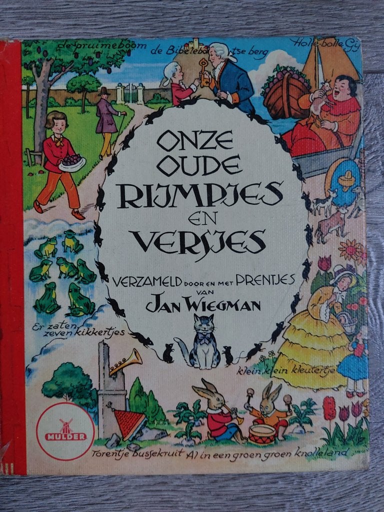 Nostalgie: Onze oude rijmpjes en versjes. Jan Wiegman, Ophalen of Verzenden
