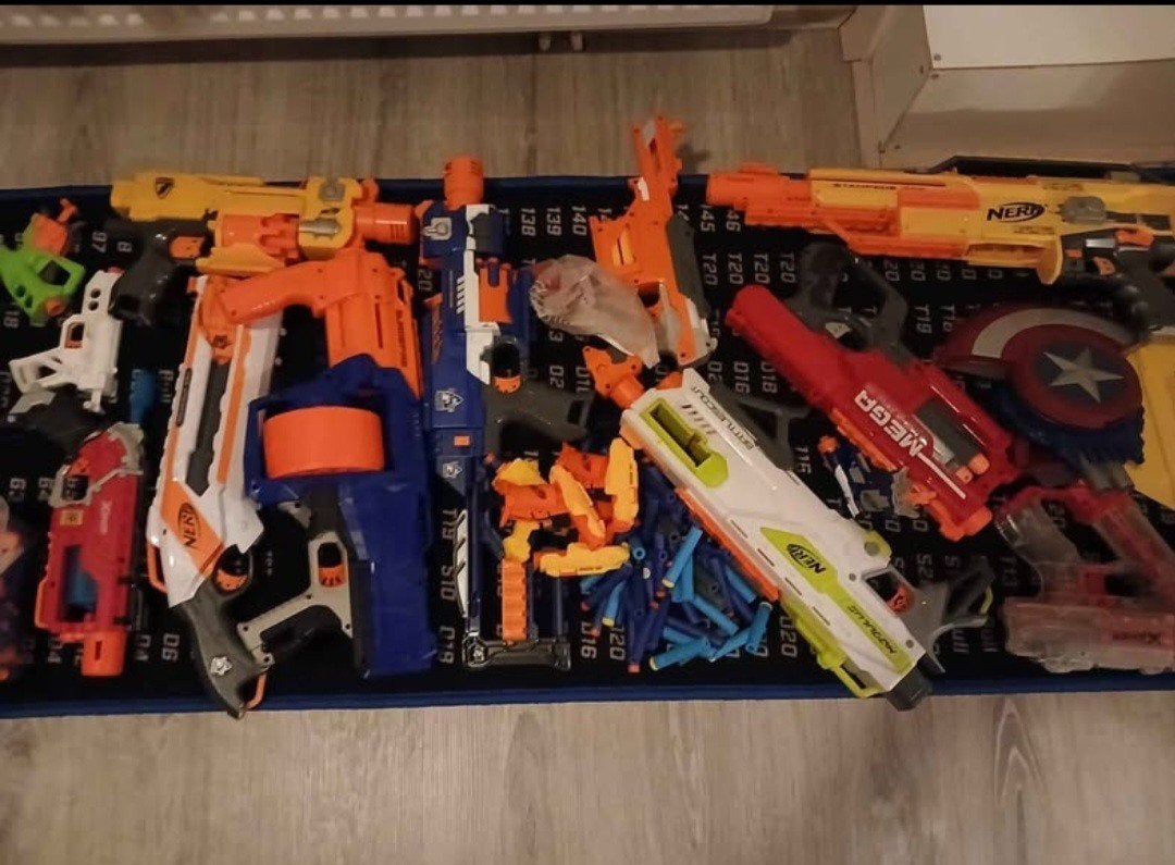 Diverse nurf guns, Ophalen