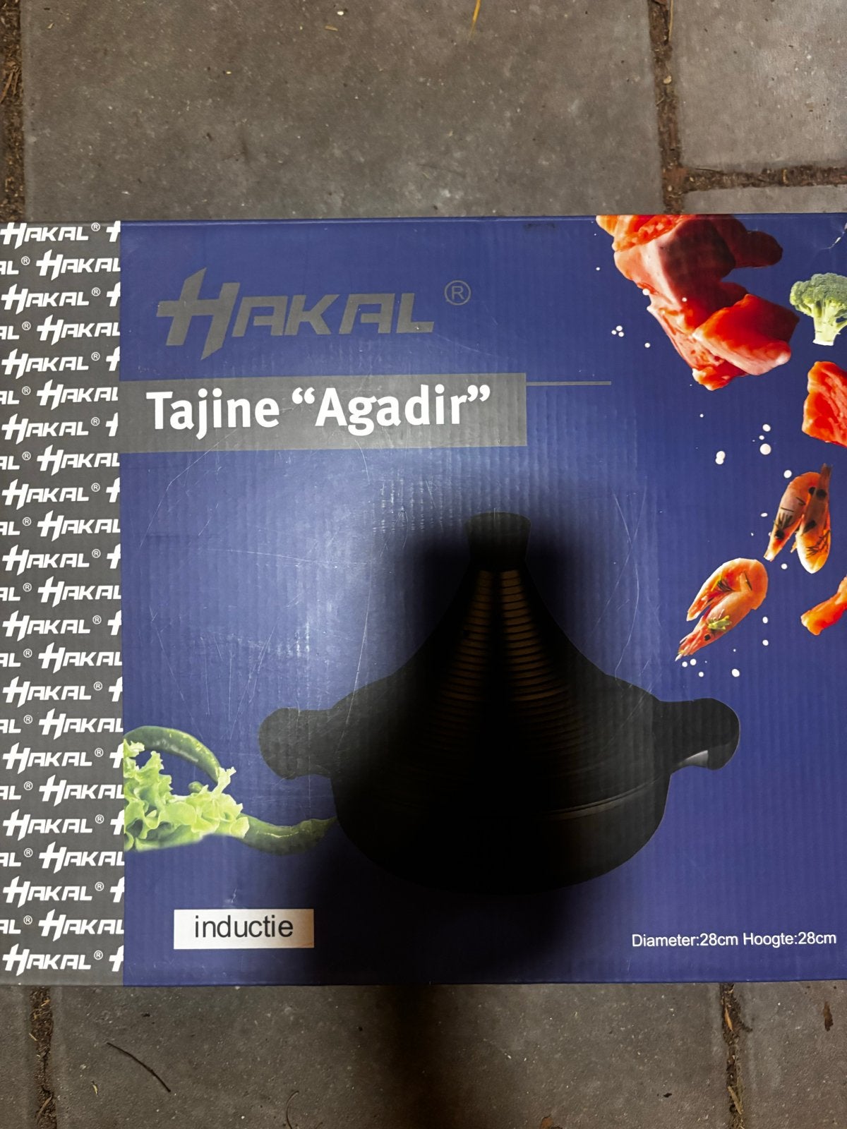HAKAL Tajine "Agadir" - Nieuw en Inductiegeschikt, Ophalen, Overige materialen, Tajine, Nieuw