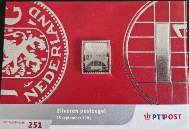 Zilveren postzegel 2001, Postzegels en Munten, Ophalen