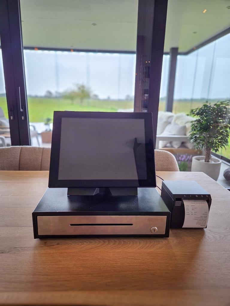 Touchscreen kassasysteem in nette staat gebruiksklaar, Ophalen of Verzenden