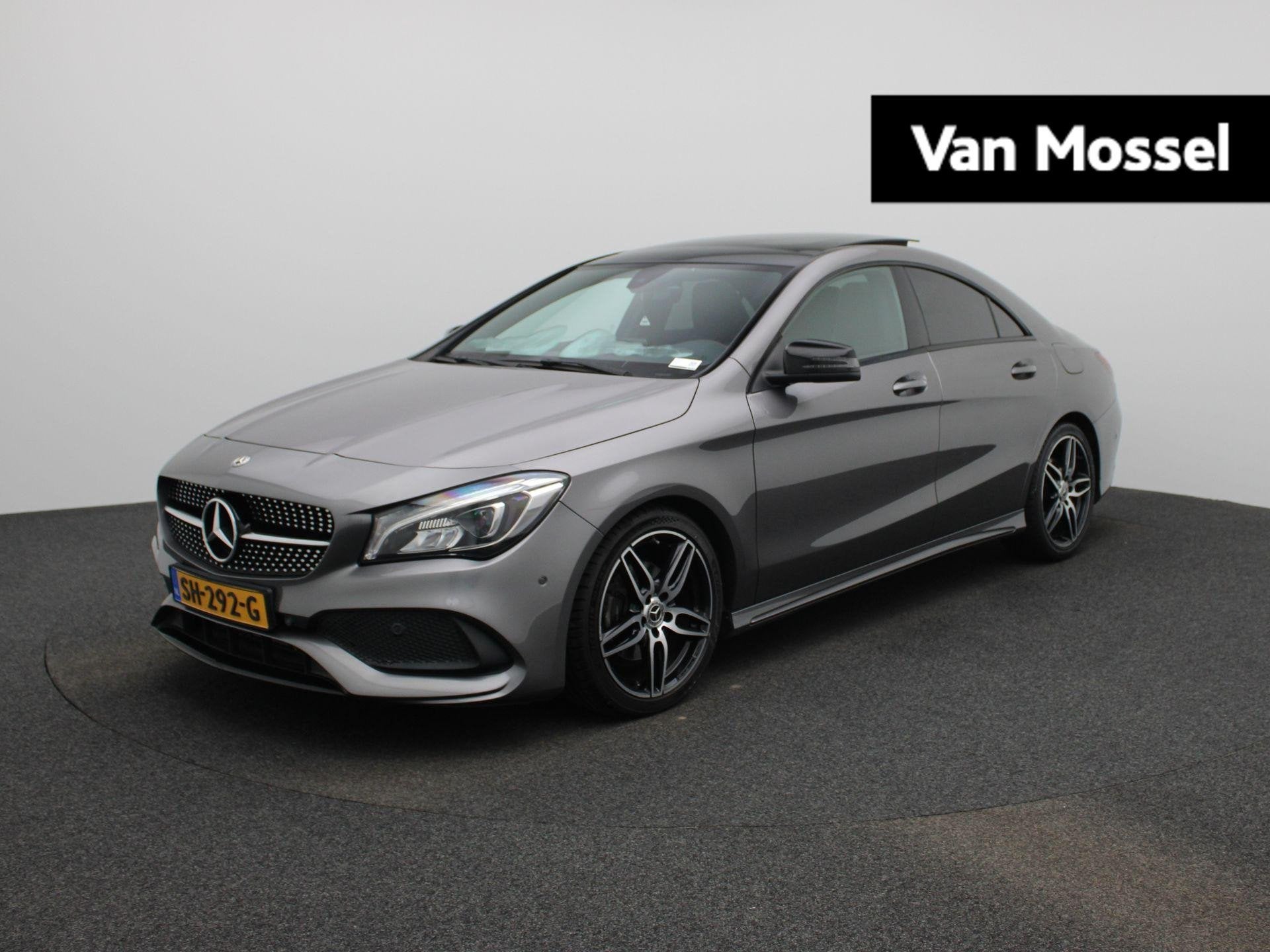 Mercedes-Benz CLA-klasse 180 Prestige | Automaat | AMG-Line, Gebruikt, 4 cilinders, Leder en Stof, 122 pk