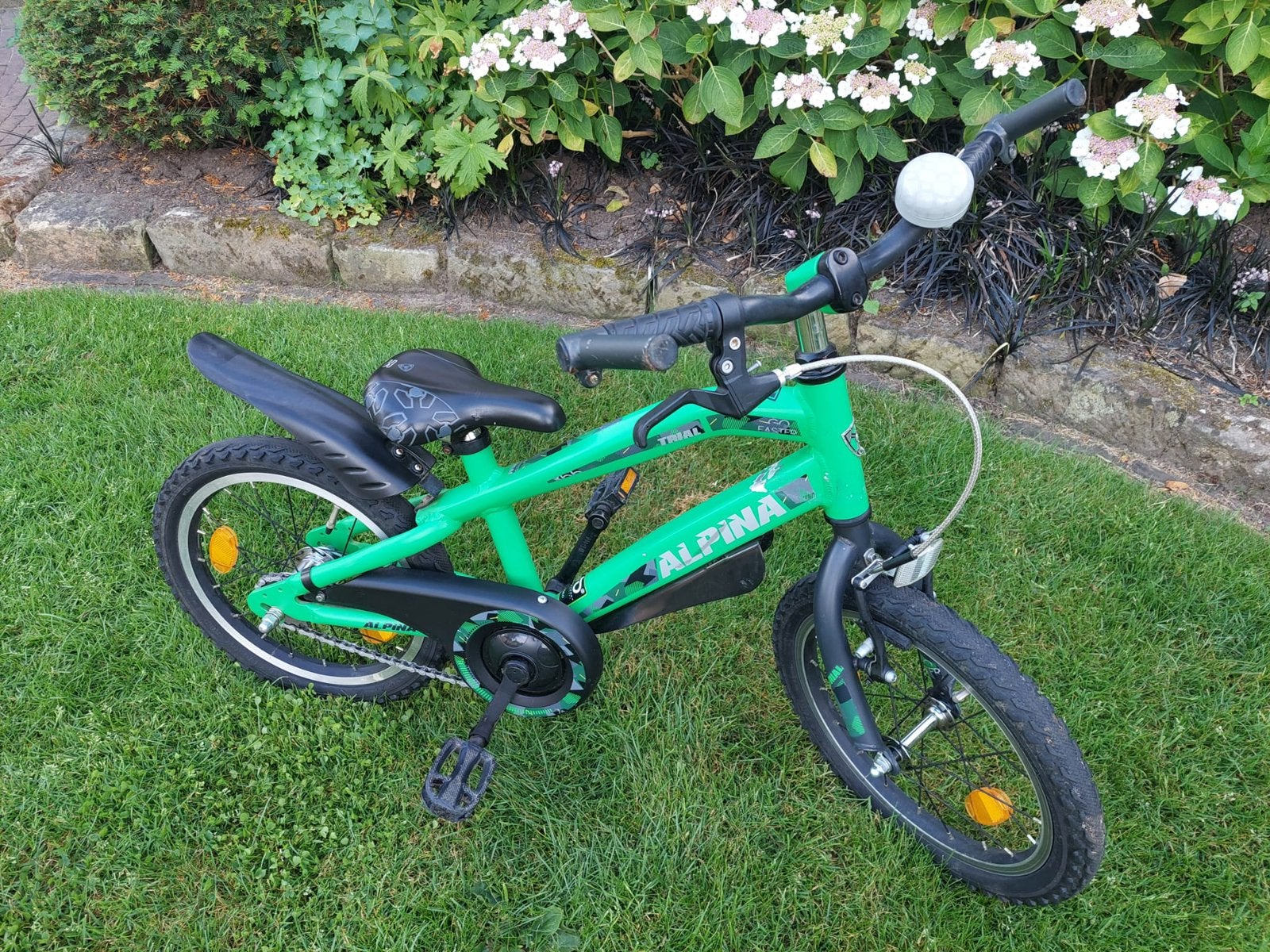 16 inch alpina trial jongensfiets, Ophalen, Zo goed als nieuw, Staal, 16 tot 20 inch