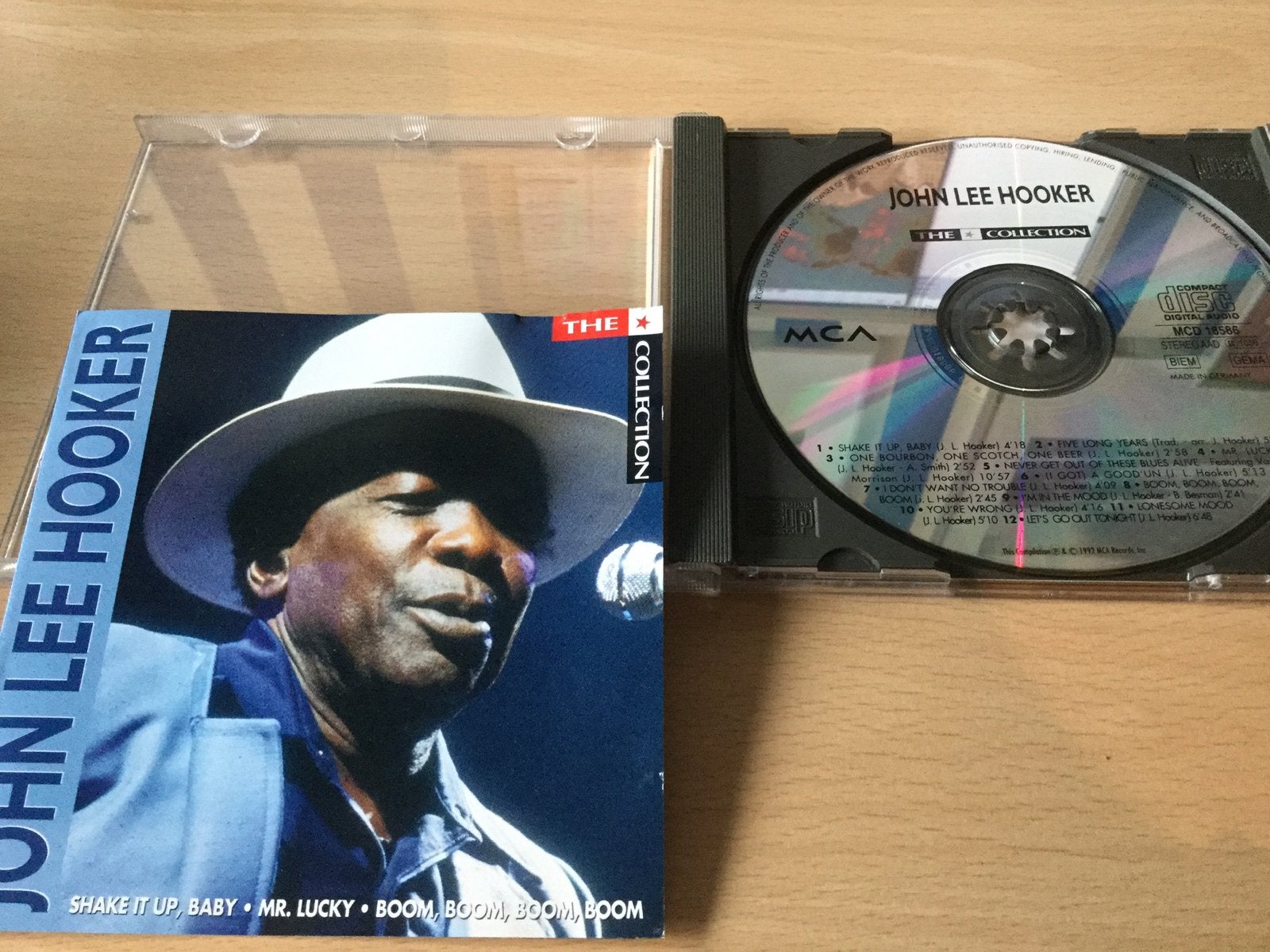 John Lee Hooker-The collection. Topblues., Ophalen of Verzenden, Zo goed als nieuw, Blues