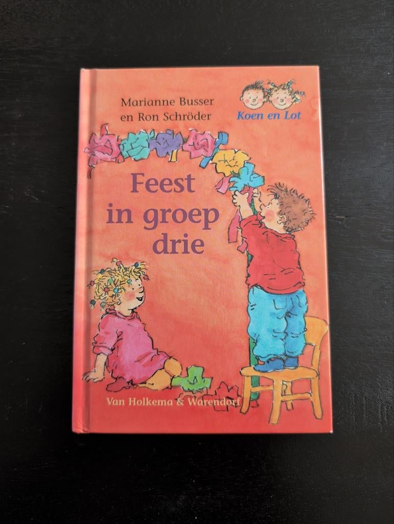 Marianne Busser - Feest in groep drie avi M3, Ophalen of Verzenden, Zo goed als nieuw, Marianne Busser; Ron Schröder, Fictie algemeen