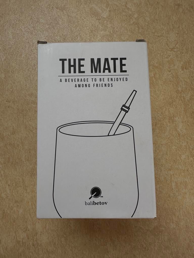 Yerba Mate Kalebas - Balibetov RVS 350ml, Diversen, Levensmiddelen, Ophalen of Verzenden