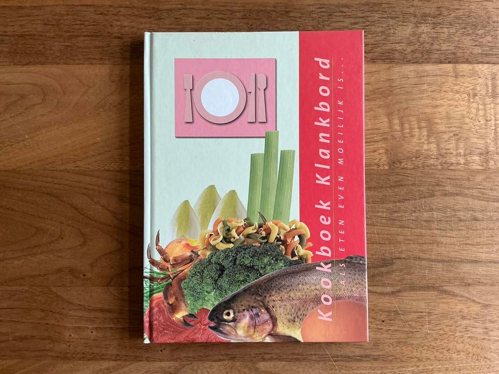 Kookboek Klankbord - bij kauw en slikproblemen, Ophalen of Verzenden, Zo goed als nieuw