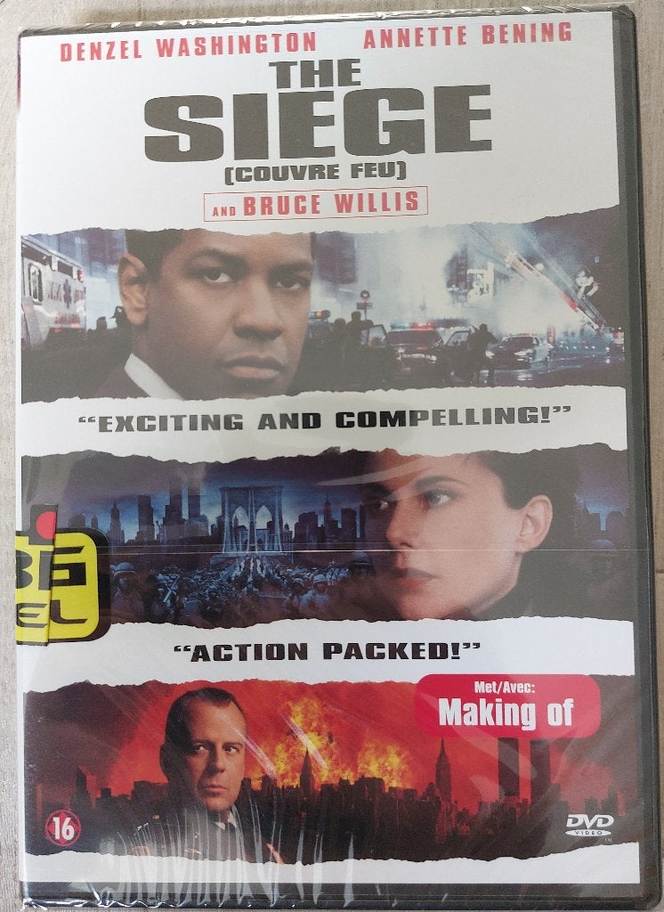 DVD The Siege (1998) Nieuw in seal, Ophalen, Vanaf 16 jaar, Nederlands, Actiethriller