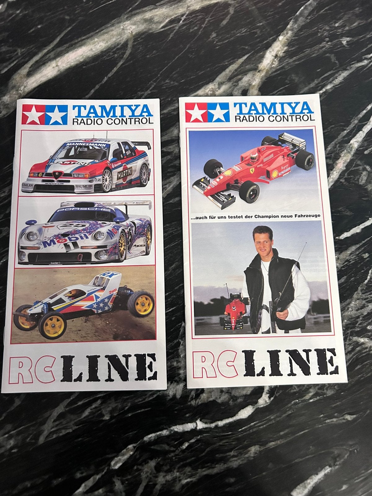 Tamiya Brochures 1996 en 1997 zgan, Ophalen, Zo goed als nieuw