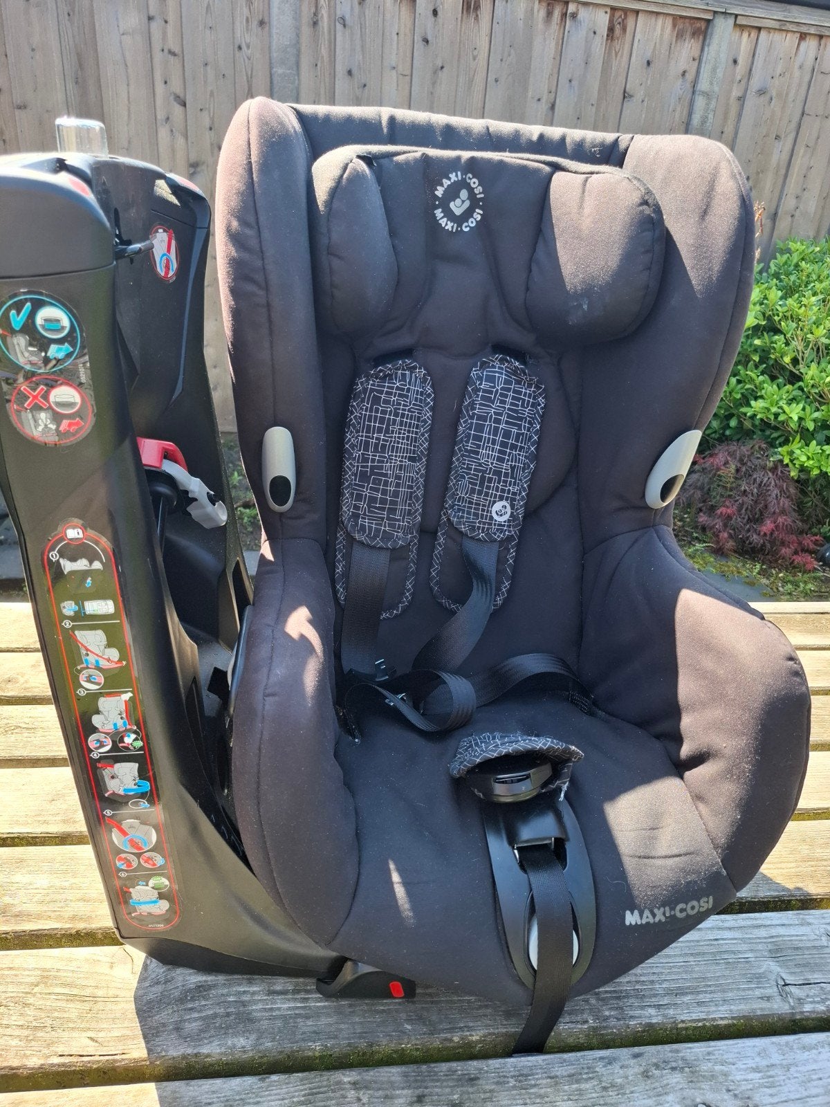 Maxi-Cosi Axiss autostoel, draaibaar, Ophalen, Autogordel, 9 t/m 18 kg, Zijbescherming