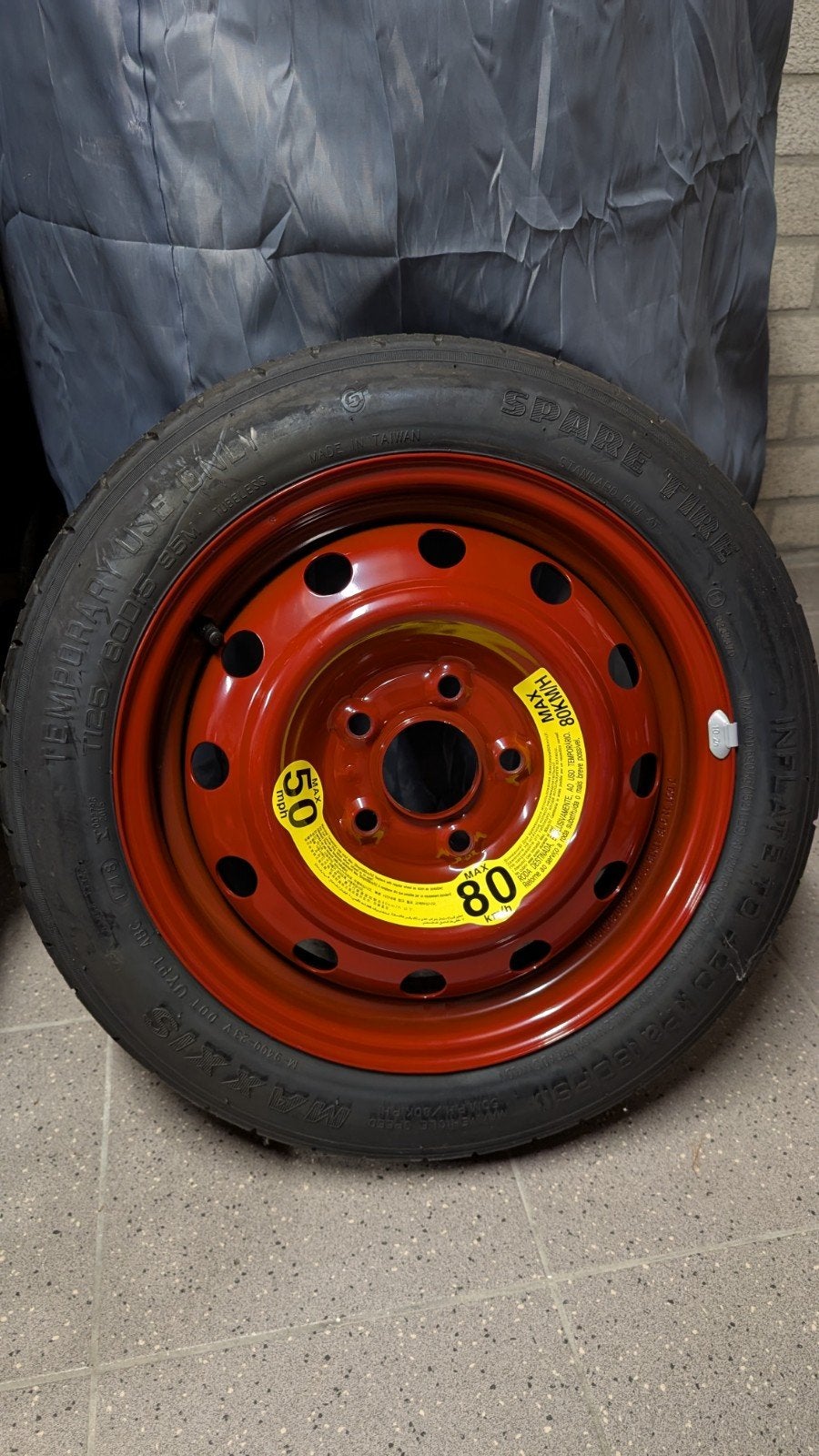 Complete thuiskomer set Maxxis T125/80 D 15 95M, Ophalen