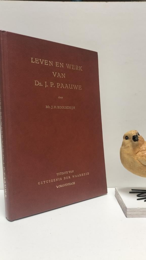 Koolschijn, Mr. J.H.; Leven en werk van Ds J.P. Paauwe, Ophalen of Verzenden, Gelezen, Christendom | Protestants