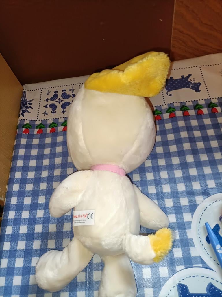 Pip knuffel van Woezel en Pip 30 cm groot, Ophalen of Verzenden, Zo goed als nieuw
