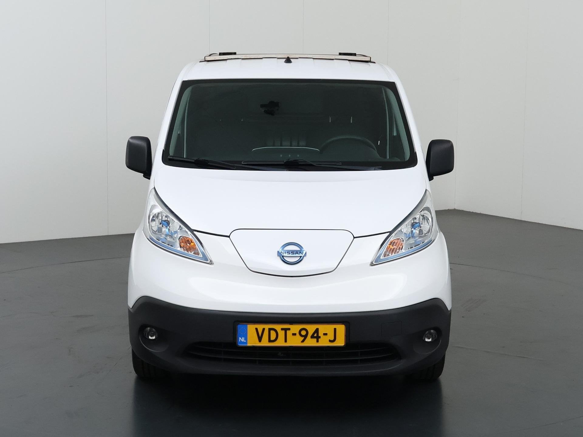 Nissan e-NV200 Optima 40 kWh | KOEL/VRIES | ZONNEPANEEL | DA, Auto's, Gebruikt, Zwart, Origineel Nederlands, Automatische klimaatregeling