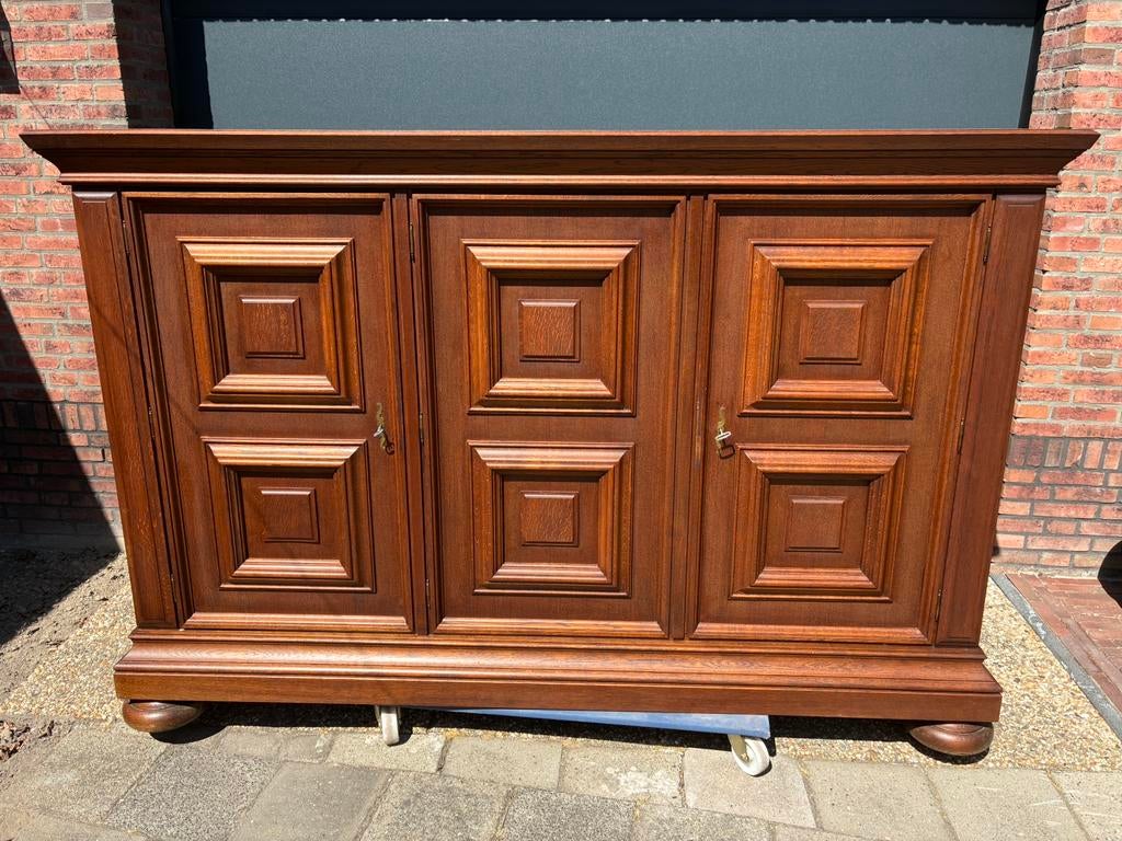 Kast oude kast groot en zwaar dressoir kamerkast, Ophalen, Zo goed als nieuw, 50 tot 75 cm, 200 cm of meer