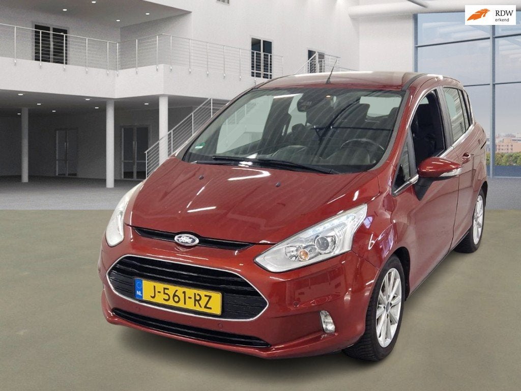 Ford B-Max 1.0 EcoBoost Titanium/AIRCO/CRUISE/NAVI/PARKEERSE, Voorwielaandrijving, Gebruikt, Overige kleuren, Bedrijf
