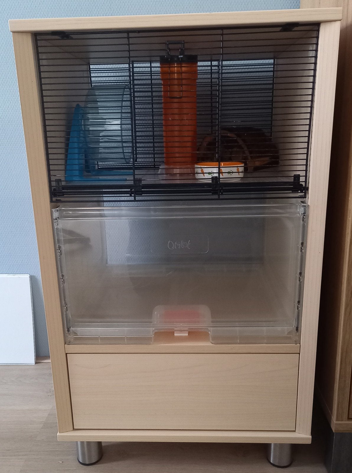 Hamsterkooi /kastje, Ophalen, Minder dan 75 cm, Kooi, Minder dan 60 cm