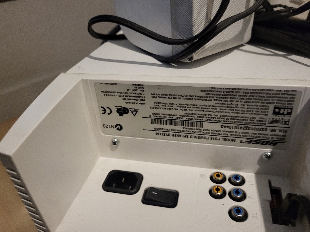 Bose lifestyl ps18 werkt goed, Ophalen of Verzenden, Zo goed als nieuw, Overige merken, Dvd-speler
