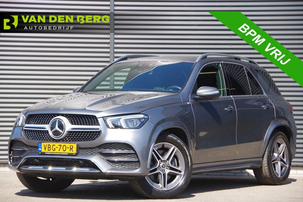 Mercedes-Benz GLE 300 D 4MATIC AMG, MARGE! VAN, GRIJS KENTEK, Auto's, Mercedes-Benz, Gebruikt, 4 cilinders, GLE, Bedrijf