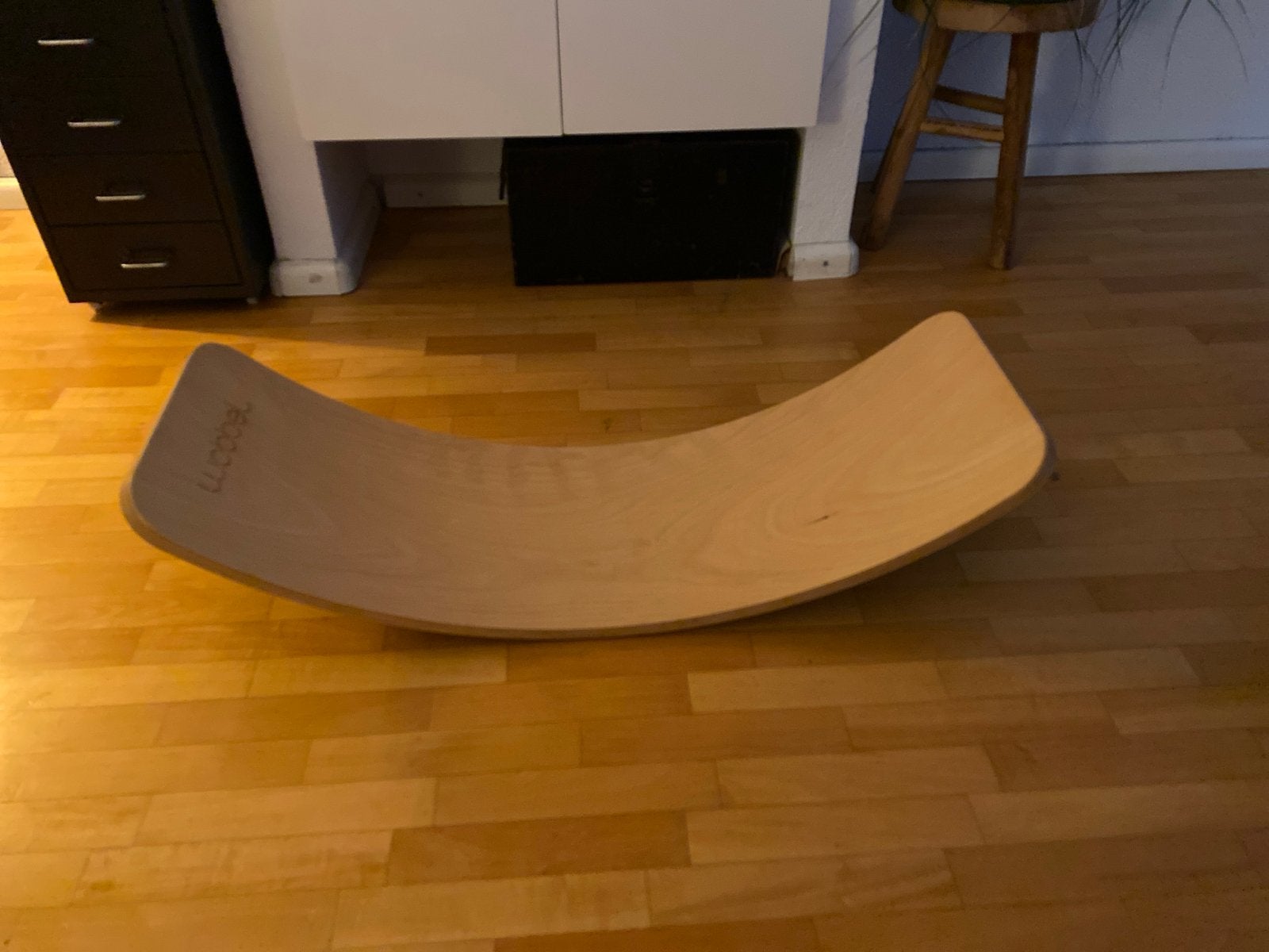 Wobbel Board Original met vilt - Balansbord, Ophalen, Gebruikt, Jongen of Meisje