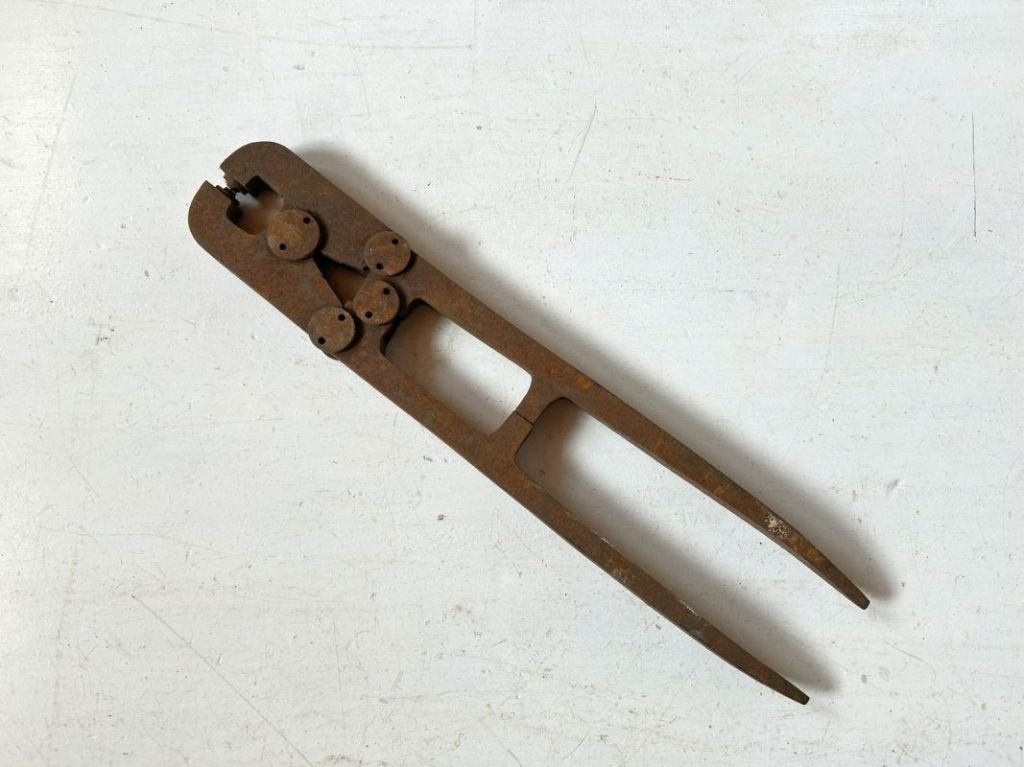 oude swage-krimptang - krimptang swagetang, Ophalen of Verzenden, Gebruikt, Tang