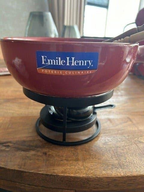 Kaas fondue set, Witgoed en Apparatuur, Fonduesets, Ophalen, Zo goed als nieuw, Waxinelicht, Fondueset