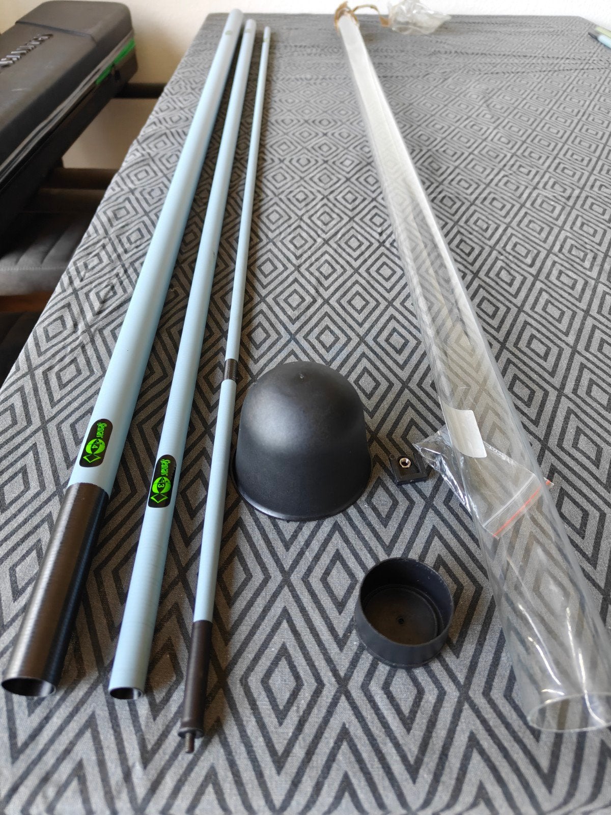 2 x Cupping kit sensas 4 delig 3.9m inclusief cup deel 4 etc, Sensas, Nieuw, Sensas, Ophalen of Verzenden