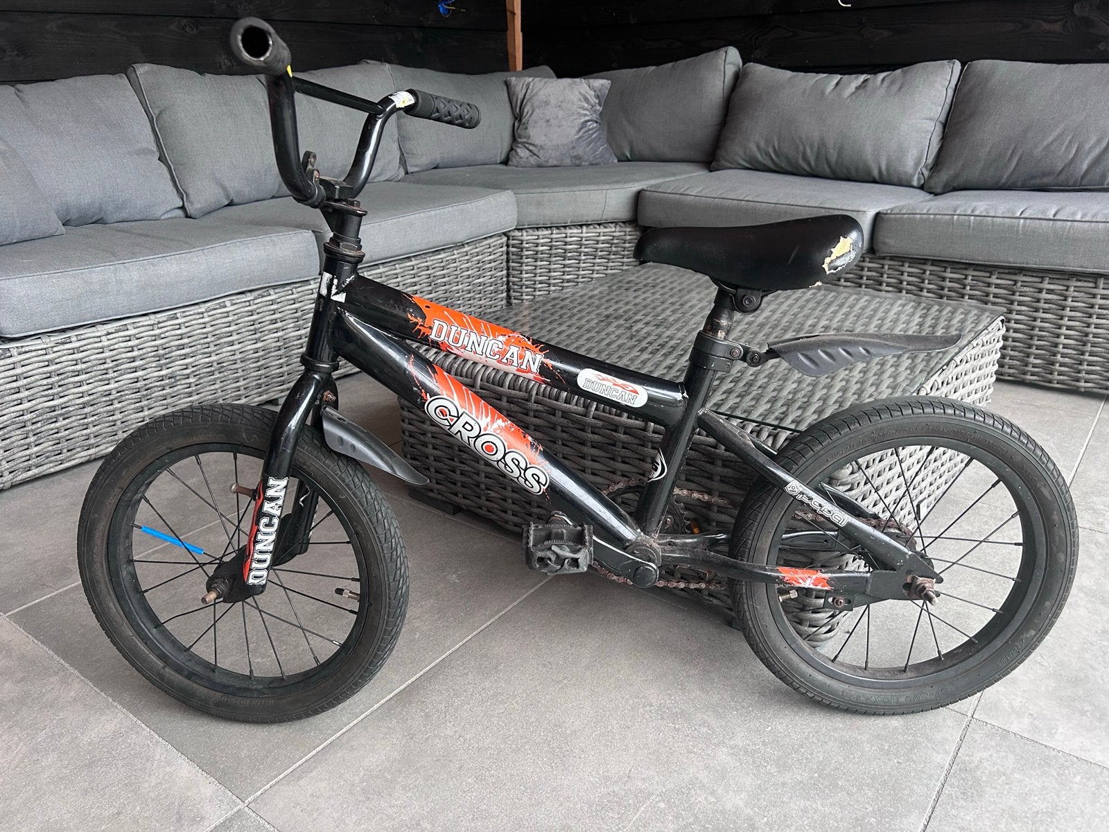 Duncan Cross BMX 16 inch, Fietsen en Brommers, Ophalen, Terugtraprem, Staal, 16 tot 20 inch