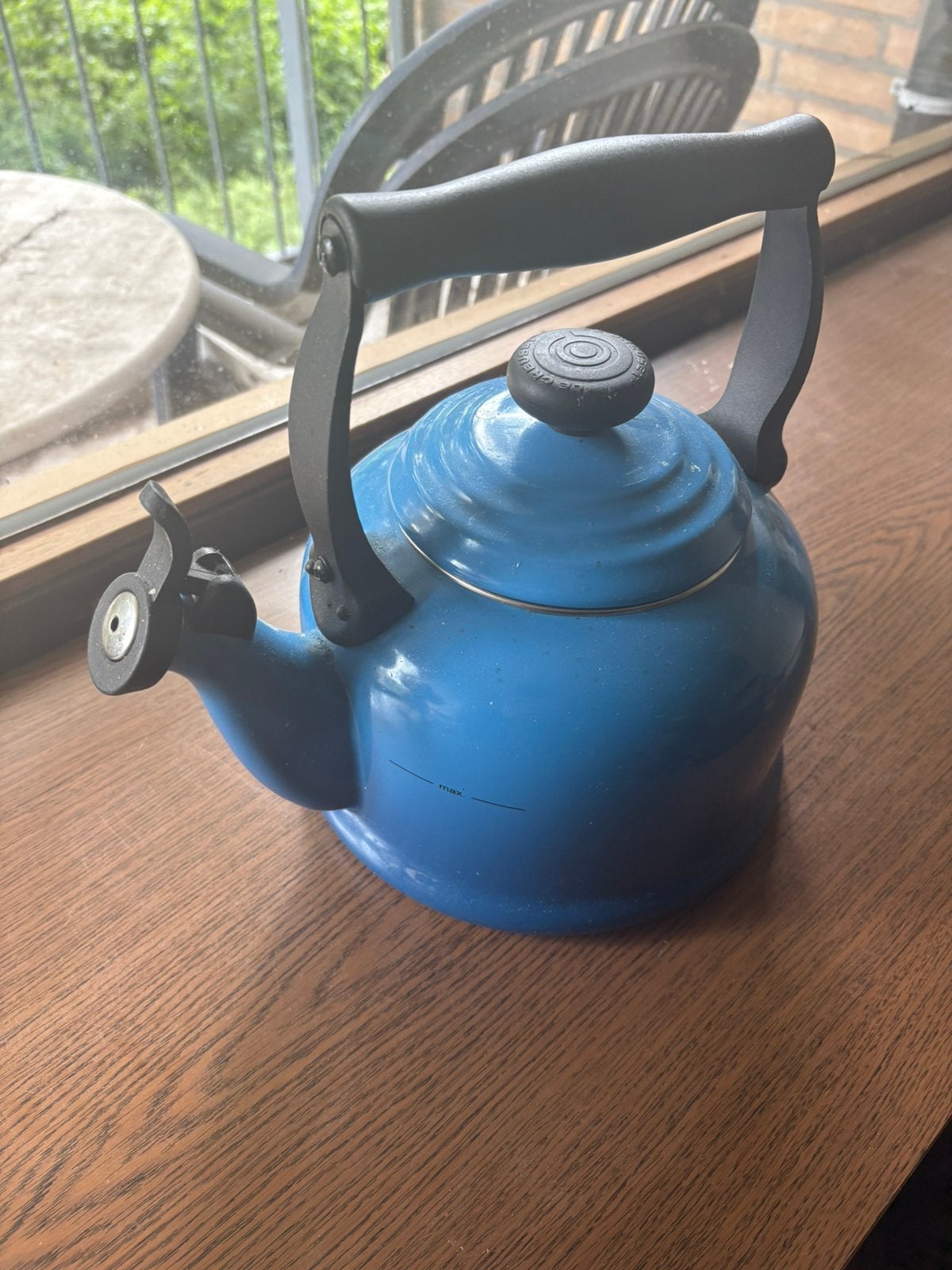 Le Creuset Tradition fluitketel, 2 liter of meer, Ophalen, Zo goed als nieuw