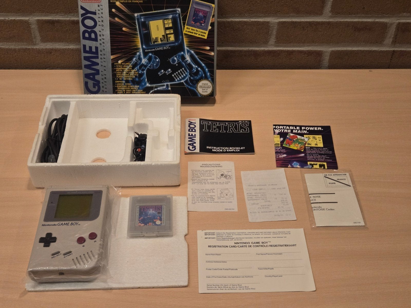 Nintendo Gameboy DMG origineel, Nintendo, Game Boy Classic, Support.nintendo.nl, Ophalen of Verzenden