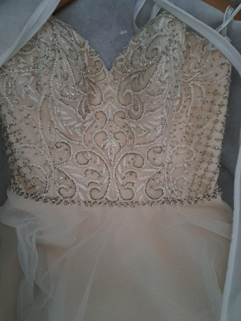 NIEUW Susanna Rivieri Trouwjurk - Maat 44, 100% Polyester, Ophalen, Trouwjurk, Overige kleuren, Nieuw