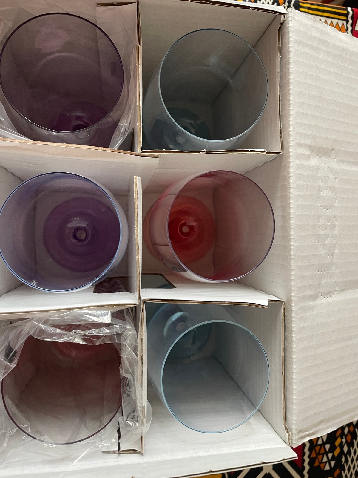 Schott Zwiesel Vina Touch Gekleurde Wijnglazen - 6 Stuks, Huis en Inrichting, Glas of Glazen, Nieuw, Ophalen of Verzenden, Glas