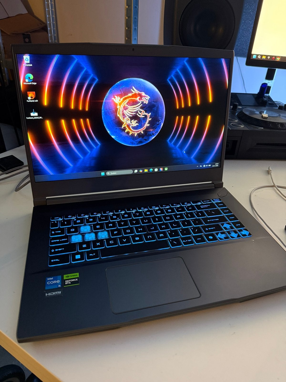 Msi gaming laptop| intel-12th. RTX3050. 16G. 144HZ, Computers en Software, Windows Laptops, Met videokaart, Ophalen of Verzenden